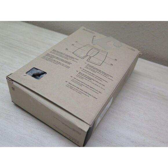 Nike KE1104 033 Men's Sz 2XL (44-46) 2-Pack Gray Dri-FIT ReLuxe Boxer Briefs - Picture 5 of 5